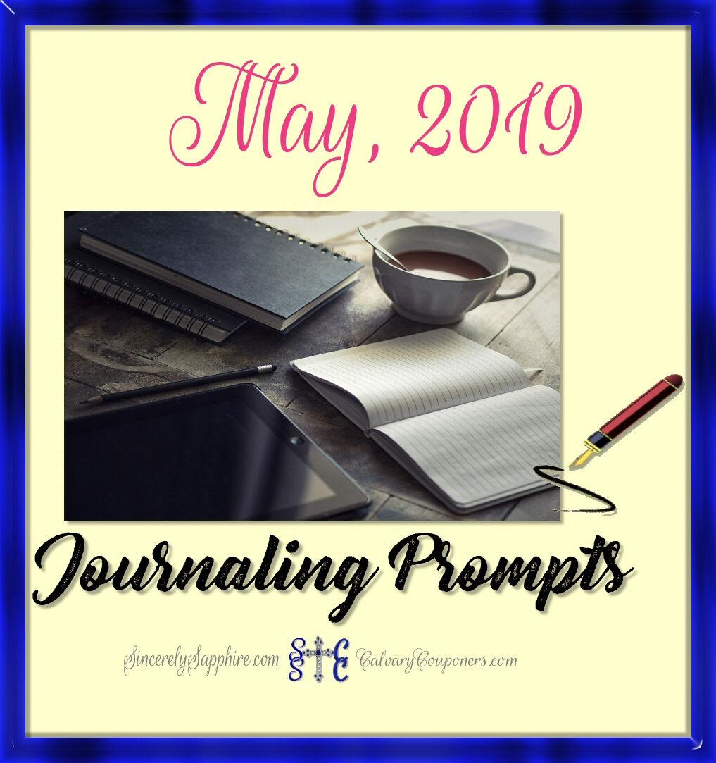 May 2019 journaling prompts